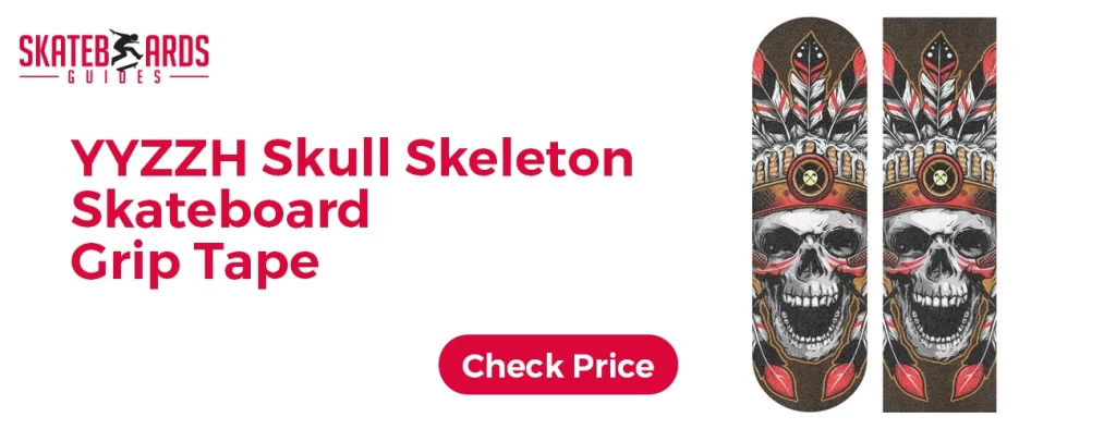 YYZZH Skull Skeleton Grip Tape